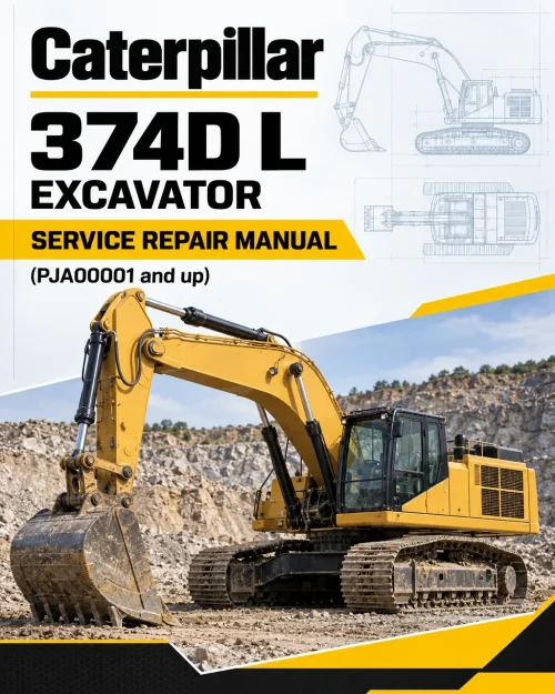 Caterpillar CAT 374D L Excavator Service Repair Manual (PJA00001 and up) Caterpillar CAT 374D L Excavator Service Repair Manual (PJA00001 and up)