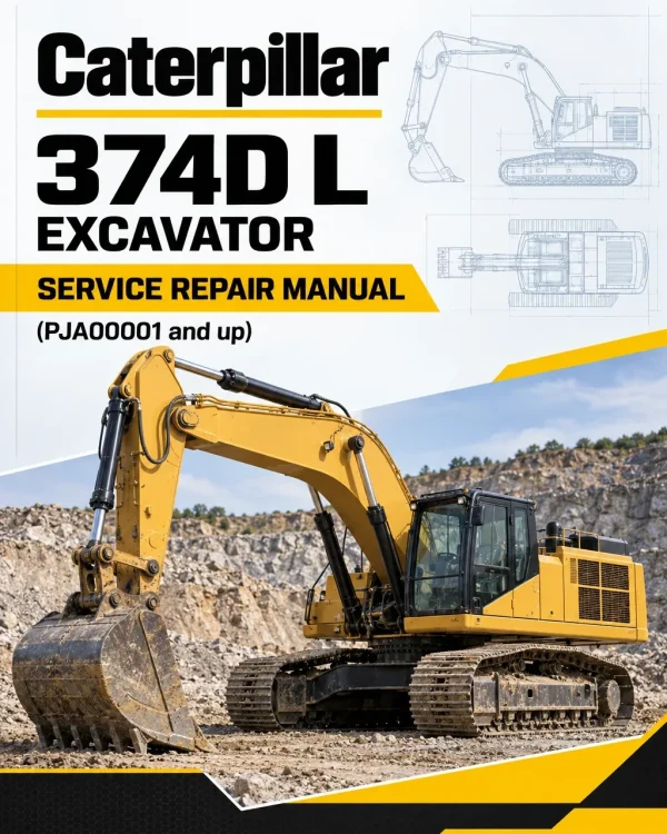 Caterpillar CAT 374D L Excavator Service Repair Manual (PJA00001 and up) Caterpillar CAT 374D L Excavator Service Repair Manual (PJA00001 and up)