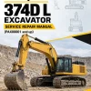 Caterpillar CAT 374D L Excavator Service Repair Manual (PAX00001 and up) Caterpillar CAT 374D L Excavator Service Repair Manual (PAX00001 and up)