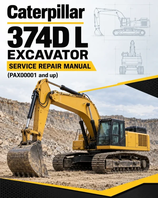 Caterpillar CAT 374D L Excavator Service Repair Manual (PAX00001 and up) Caterpillar CAT 374D L Excavator Service Repair Manual (PAX00001 and up)
