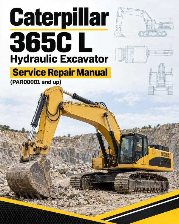 Caterpillar CAT 365C L Hydraulic Excavator Service Repair Manual (PAR00001 and up) Caterpillar CAT 365C L Hydraulic Excavator Service Repair Manual (PAR00001 and up)