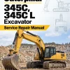 Caterpillar CAT 345C, 345C L Excavator Service Repair Manual (WDE00001 and up) Caterpillar CAT 345C, 345C L Excavator Service Repair Manual (WDE00001 and up)