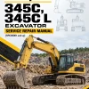 Caterpillar CAT 345C, 345C L Excavator Service Repair Manual (SPC00001 and up) Caterpillar CAT 345C, 345C L Excavator Service Repair Manual (SPC00001 and up)