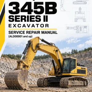 Caterpillar CAT 345B SERIES II Excavator Service Repair Manual (ALD00001 and up) Caterpillar CAT 345B SERIES II Excavator Service Repair Manual (ALD00001 and up)