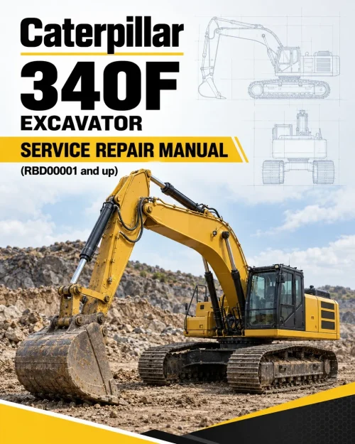Caterpillar CAT 340F Excavator Service Repair Manual (RBD00001 and up) Caterpillar CAT 340F Excavator Service Repair Manual (RBD00001 and up)