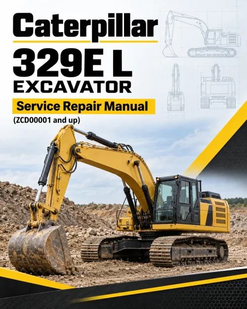 Caterpillar CAT 329E L Excavator Service Repair Manual (ZCD00001 and up) Caterpillar CAT 329E L Excavator Service Repair Manual (ZCD00001 and up)