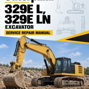 Caterpillar CAT 329E L, 329E LN Excavator Service Repair Manual (RLD00001 and up)