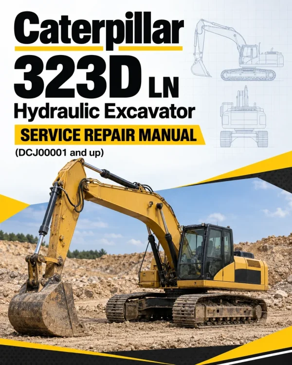 Caterpillar CAT 323D LN Hydraulic Excavator Service Repair Manual (DCJ00001 and up) Caterpillar CAT 323D LN Hydraulic Excavator Service Repair Manual (DCJ00001 and up)