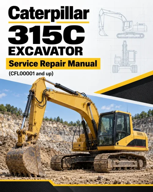 Caterpillar CAT 315C Excavator Service Repair Manual (CFL00001 and up) Caterpillar CAT 315C Excavator Service Repair Manual (CFL00001 and up)