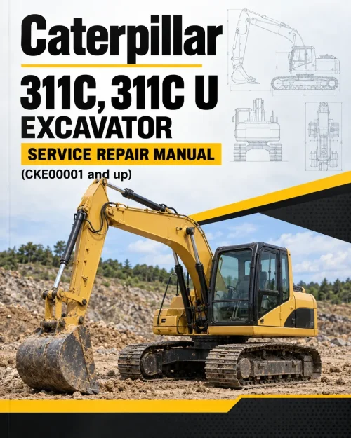 Caterpillar CAT 311C, 311C U Excavator Service Repair Manual (CKE00001 and up)