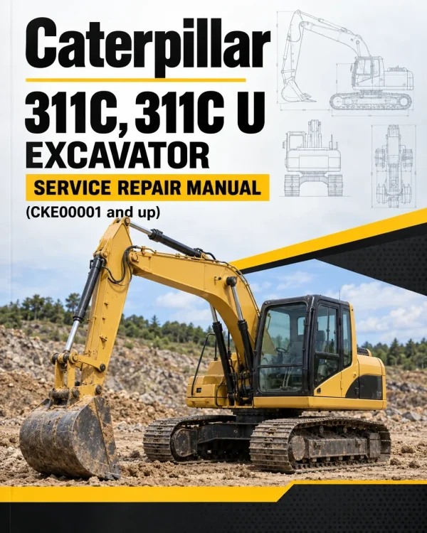 Caterpillar CAT 311C, 311C U Excavator Service Repair Manual (CKE00001 and up) Caterpillar CAT 311C, 311C U Excavator Service Repair Manual (CKE00001 and up)