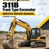 Caterpillar CAT 311B Track Type Excavator Service Repair Manual (2LS00001 and up)