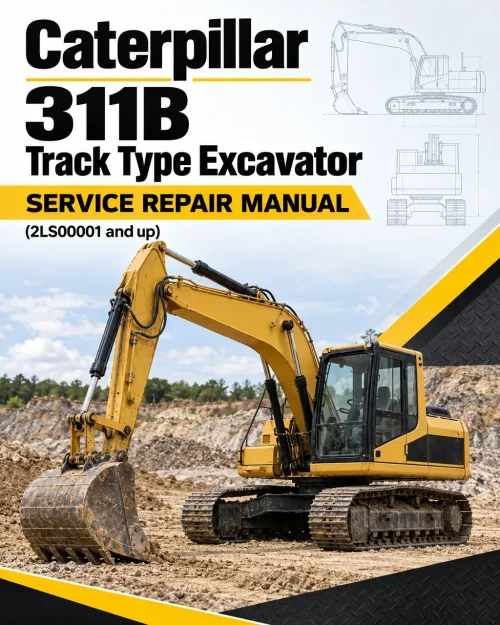 Caterpillar CAT 311B Track Type Excavator Service Repair Manual (2LS00001 and up) Caterpillar CAT 311B Track Type Excavator Service Repair Manual (2LS00001 and up)