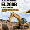 Caterpillar CAT EL200B Excavator Service Repair Manual (7DF00001 and up) Caterpillar CAT EL200B Excavator Service Repair Manual (7DF00001 and up)