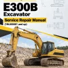 Caterpillar CAT E300B Excavator Service Repair Manual (1WJ00001 and up) Caterpillar CAT E300B Excavator Service Repair Manual (1WJ00001 and up)