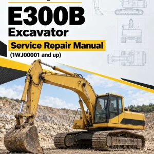 Caterpillar CAT E300B Excavator Service Repair Manual (1WJ00001 and up) Caterpillar CAT E300B Excavator Service Repair Manual (1WJ00001 and up)