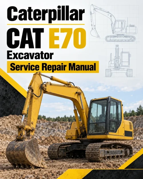 Caterpillar CAT E70 Excavator Service Repair Manual Caterpillar CAT E70 Excavator Service Repair Manual