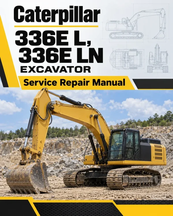 Caterpillar CAT 336E L, 336E LN Excavator Service Repair Manual (YCE00001 and up)