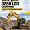 Caterpillar CAT 328D LCR Excavator Service Repair Manual (RMX00001 and up)