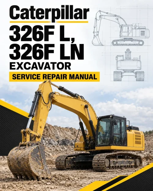 Caterpillar CAT 326F L, 326F LN Excavator Service Repair Manual (HCJ00001 and up) Caterpillar CAT 326F L, 326F LN Excavator Service Repair Manual (HCJ00001 and up)