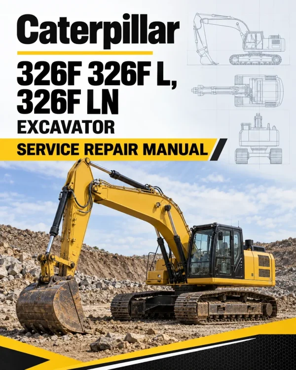 Caterpillar CAT 326F 326F L, 326F LN Excavator Service Repair Manual (GGJ00001 and up) Caterpillar CAT 326F 326F L, 326F LN Excavator Service Repair Manual (GGJ00001 and up)