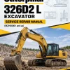 Caterpillar CAT 326D2 L Excavator Service Repair Manual (MZH00001 and up)
