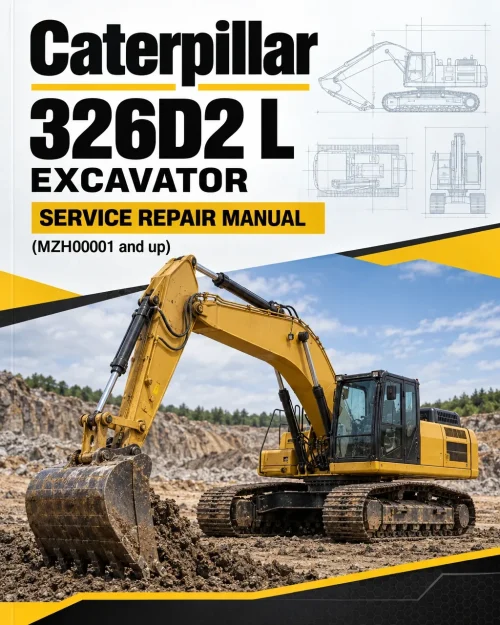 Caterpillar CAT 326D2 L Excavator Service Repair Manual (MZH00001 and up) Caterpillar CAT 326D2 L Excavator Service Repair Manual (MZH00001 and up)