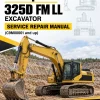 Caterpillar CAT 325D FM LL Excavator Service Repair Manual (C9M00001 and up) Caterpillar CAT 325D FM LL Excavator Service Repair Manual (C9M00001 and up)