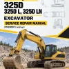 Caterpillar CAT 325D 325D L, 325D LN Excavator Service Repair Manual (PKE00001 and up) Caterpillar CAT 325D 325D L, 325D LN Excavator Service Repair Manual (PKE00001 and up)