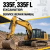Caterpillar CAT 335F, 335F L Excavator Service Repair Manual (SGJ00001 and up) Caterpillar CAT 335F, 335F L Excavator Service Repair Manual (SGJ00001 and up)