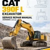 Caterpillar CAT 390F L Excavator Service Repair Manual (HSM00001 and up)