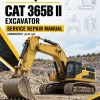 Caterpillar CAT 365B II Excavator Service Repair Manual (JMB00001 and up)