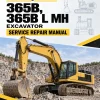 Caterpillar CAT 365B, 365B L MH Excavator Service Repair Manual (CTY00001 and up) Caterpillar CAT 365B, 365B L MH Excavator Service Repair Manual (CTY00001 and up)