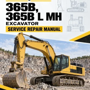 Caterpillar CAT 365B, 365B L MH Excavator Service Repair Manual (CTY00001 and up)