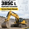 Caterpillar CAT 385C L Hydraulic Excavator Service Repair Manual (M3W00001 and up)