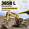 Caterpillar CAT 365B L Excavator Service Repair Manual (4XZ00001 and up)