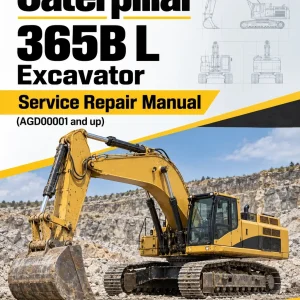 Caterpillar CAT 365B L Excavator Service Repair Manual (AGD00001 and up)