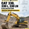 Caterpillar CAT 330, 330 L, 330 LN Excavator Service Repair Manual (8CK00001 and up)