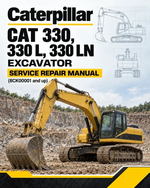 Caterpillar CAT 330, 330 L, 330 LN Excavator Service Repair Manual (8CK00001 and up) Caterpillar CAT 330, 330 L, 330 LN Excavator Service Repair Manual (8CK00001 and up)
