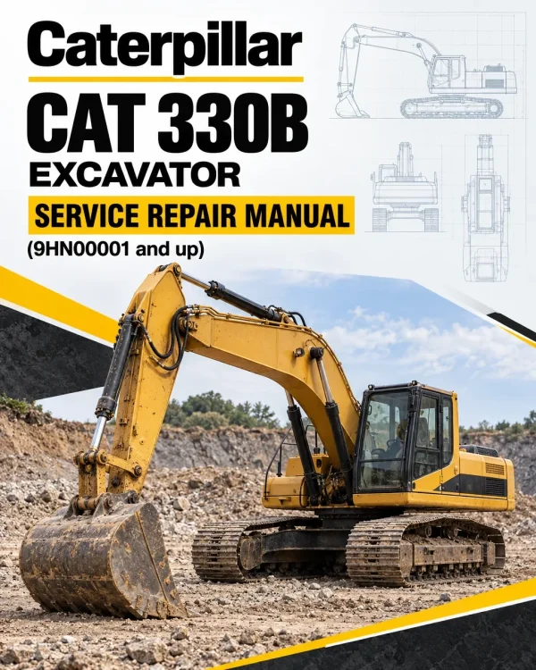 Caterpillar CAT 330B Excavator Service Repair Manual (9HN00001 and up) Caterpillar CAT 330B Excavator Service Repair Manual (9HN00001 and up)