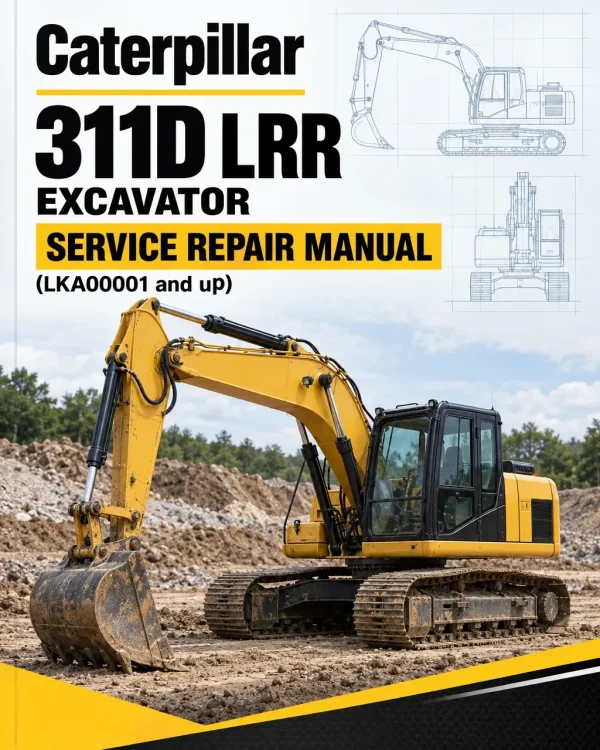 Caterpillar CAT 311D LRR Excavator Service Repair Manual (LKA00001 and up)