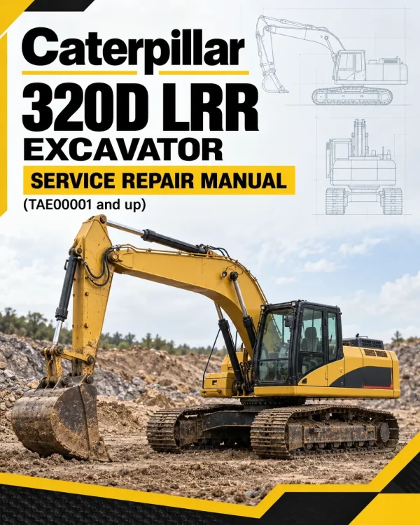 Caterpillar CAT 320D LRR Excavator Service Repair Manual (TAE00001 and up)