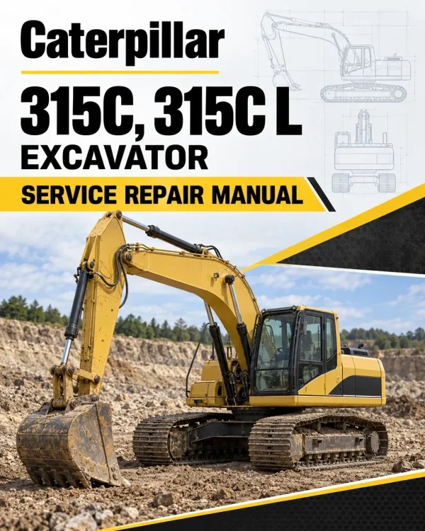 Caterpillar CAT 315C, 315C L Excavator Service Repair Manual (CFT00001 and up)