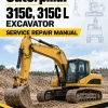 Caterpillar CAT 315C, 315C L Excavator Service Repair Manual (CFB00001 and up)