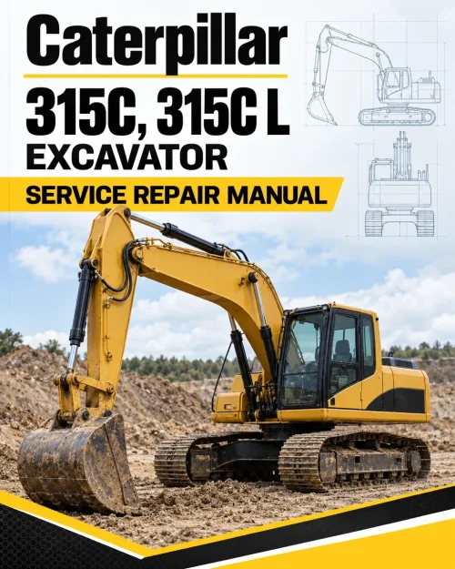 Caterpillar CAT 315C, 315C L Excavator Service Repair Manual (CFB00001 and up) Caterpillar CAT 315C, 315C L Excavator Service Repair Manual (CFB00001 and up)