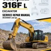 Caterpillar CAT 316F L Excavator Service Repair Manual (ECZ00001 and up) Caterpillar CAT 316F L Excavator Service Repair Manual (ECZ00001 and up)