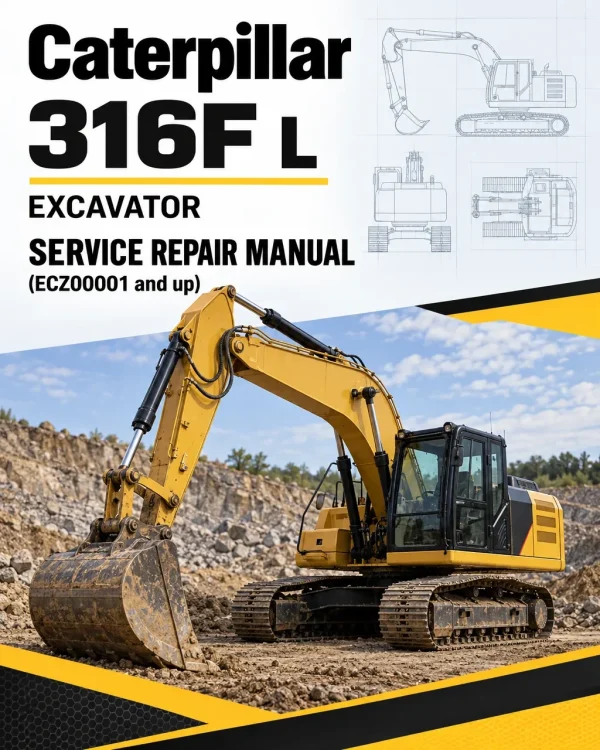 Caterpillar CAT 316F L Excavator Service Repair Manual (ECZ00001 and up) Caterpillar CAT 316F L Excavator Service Repair Manual (ECZ00001 and up)