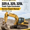 Caterpillar CAT 325 A, 325, 325L Track Type Excavator Service Repair Manual (8NL00001 and up) Caterpillar CAT 325 A, 325, 325L Track Type Excavator Service Repair Manual (8NL00001 and up)