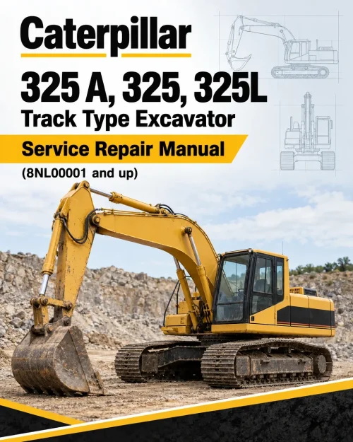 Caterpillar CAT 325 A, 325, 325L Track Type Excavator Service Repair Manual (8NL00001 and up) Caterpillar CAT 325 A, 325, 325L Track Type Excavator Service Repair Manual (8NL00001 and up)