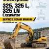 Caterpillar CAT 325, 325 L, 325 LN Excavator Service Repair Manual (3LL00001 and up) Caterpillar CAT 325, 325 L, 325 LN Excavator Service Repair Manual (3LL00001 and up)